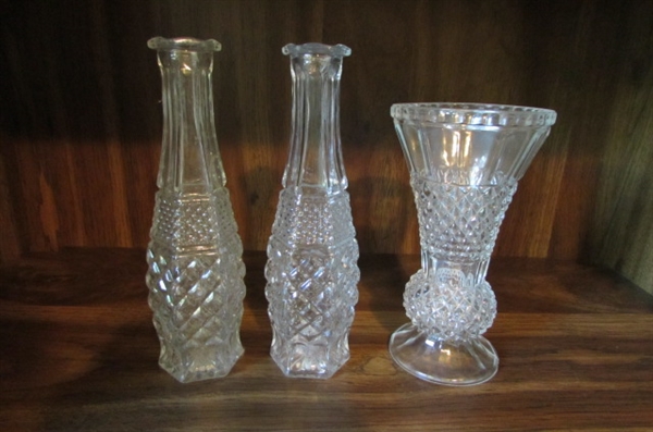 VASES & COVERED CANDY DISHES