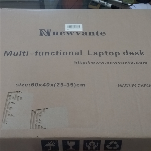 NEWVANTE LAPTOP DESK WITH TILTING TOP AND DRAWER
