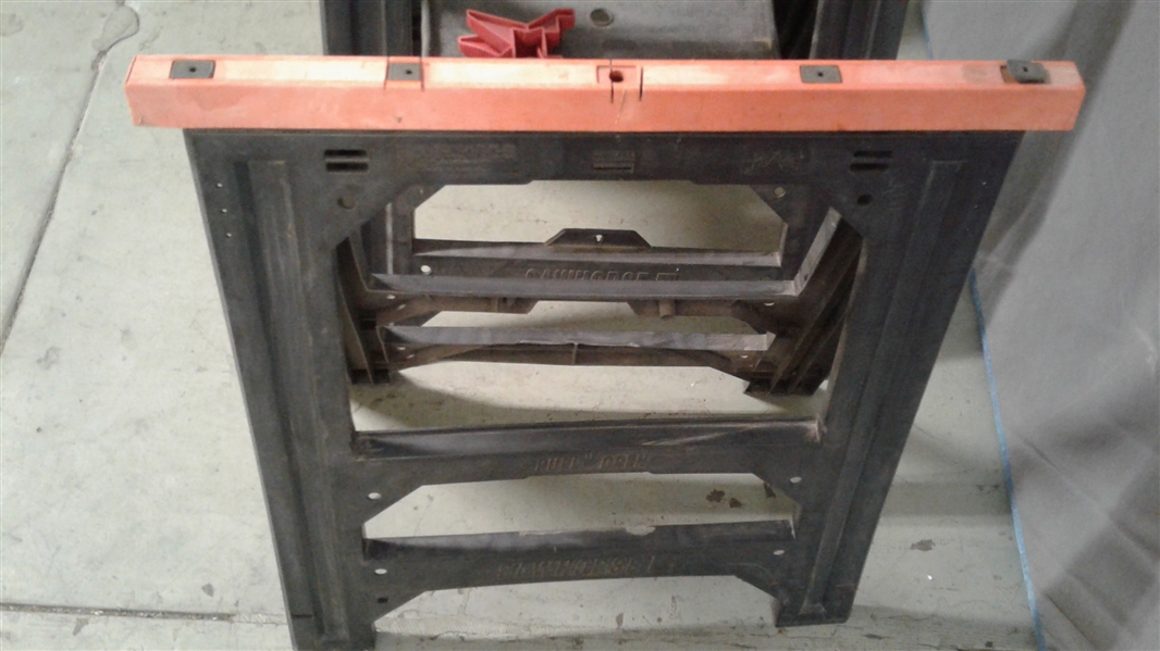 LOT OF 3 ZAG SAW HORSES