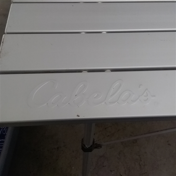 CABELAS ROLL UP CAMP TABLE