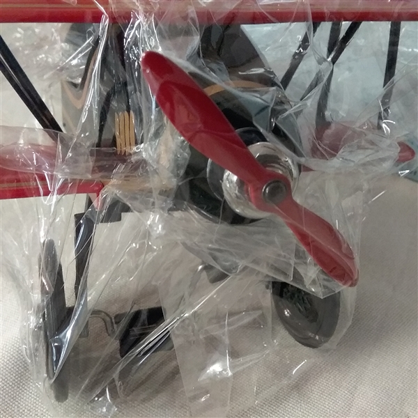 VINTAGE HALLMARK KIDDIE CAR CLASSICS CUSTOM BIPLANE 