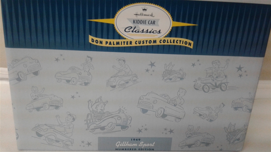VINTAGE HALLMARK KIDDIE CAR CLASSICS 1949 GILLHAM SPORT