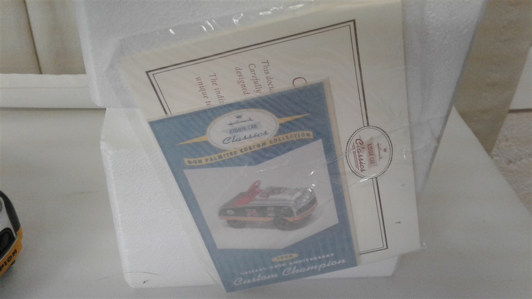 VINTAGE HALLMARK KIDDIE CAR CLASSICS 1998 NASCAR 50TH ANNIVERSARY