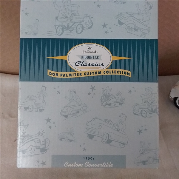VINTAGE HALLMARK KIDDIE CAR CLASSICS  1950'S CUSTOM CONVERTIBLE 