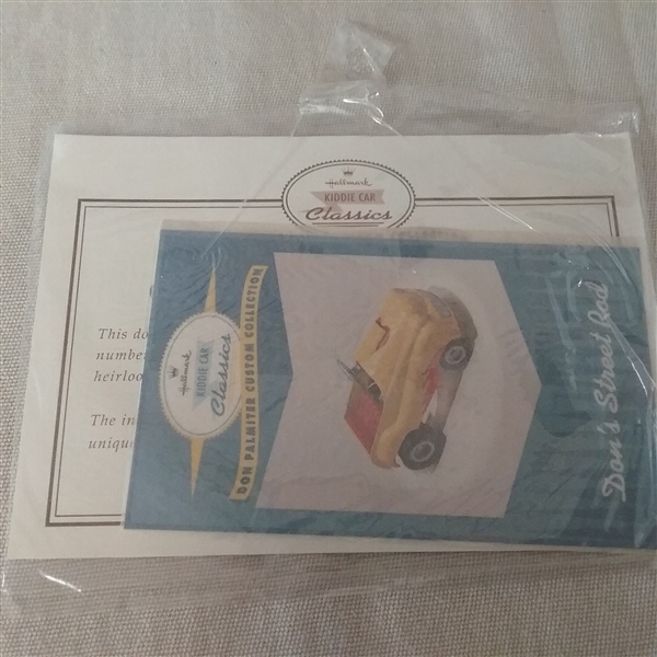 VINTAGE HALLMARK KIDDIE CAR CLASSICS DONS STREET ROD