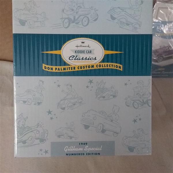 VINTAGE HALLMARK KIDDIE CAR CLASSICS 1949 GILLHAM SPECIAL NUMBERED EDITION