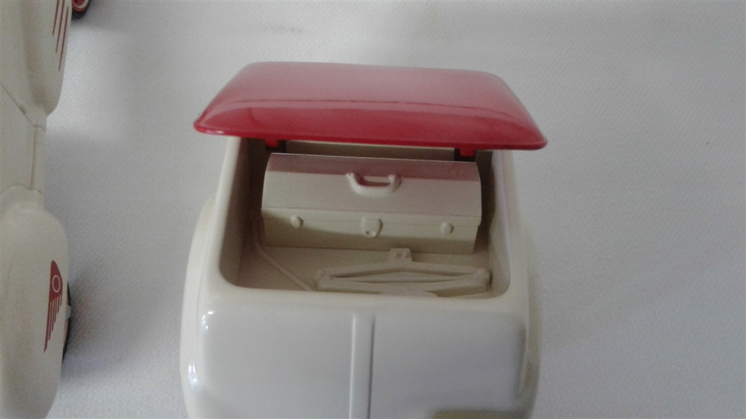 VINTAGE HALLMARK KIDDIE CAR CLASSICS 1940 CUSTOM ROADSTER WITH TRAILER