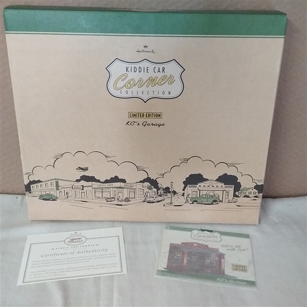 KIDDIE CAR CLASSICS LIMITED EDITION KC'S GARAGE