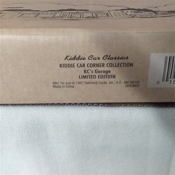 KIDDIE CAR CLASSICS LIMITED EDITION KC'S GARAGE