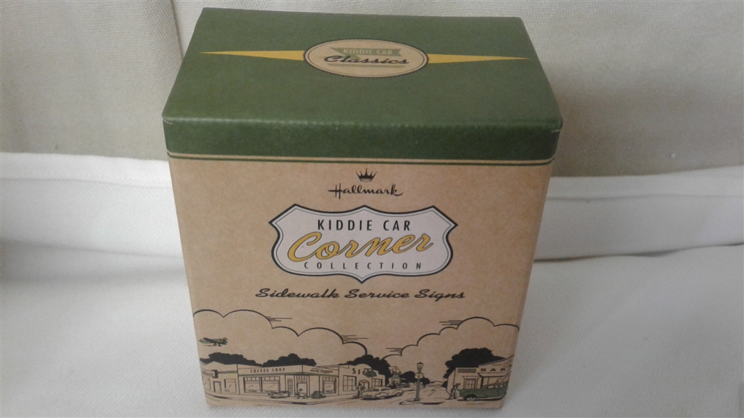 VINTAGE HALLMARK KIDDIE CAR CORNER COLLECTION