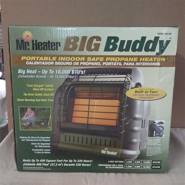 MR HEATER BIG BUDDY PROPANE HEATER