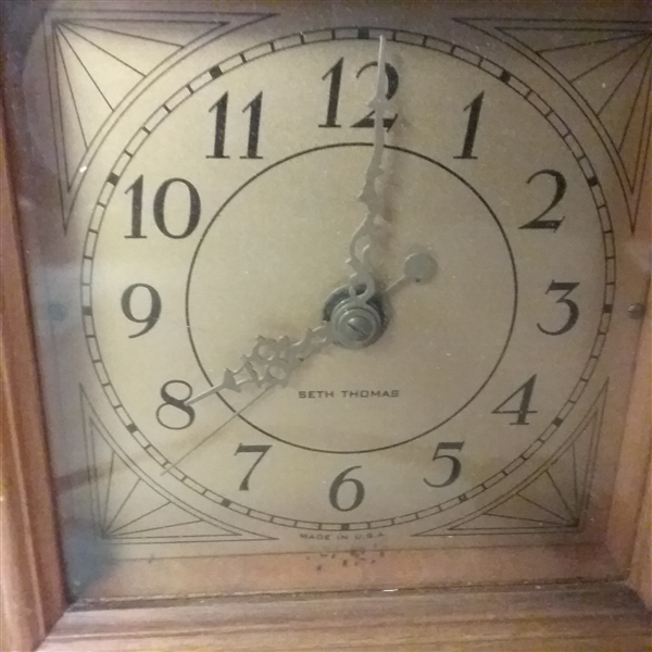 BEAUTIFUL WOOD. FRAME, WOOD BOWL, THERMOMETER & CLOCK