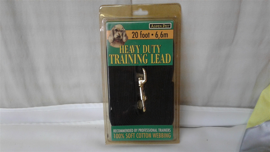 MEDIUM-LARGE DOG CARE LOT- LEASHES, SHOCK COLLAR, COLLARS, SAFETY VESTS, DOGGLES, AND MORE