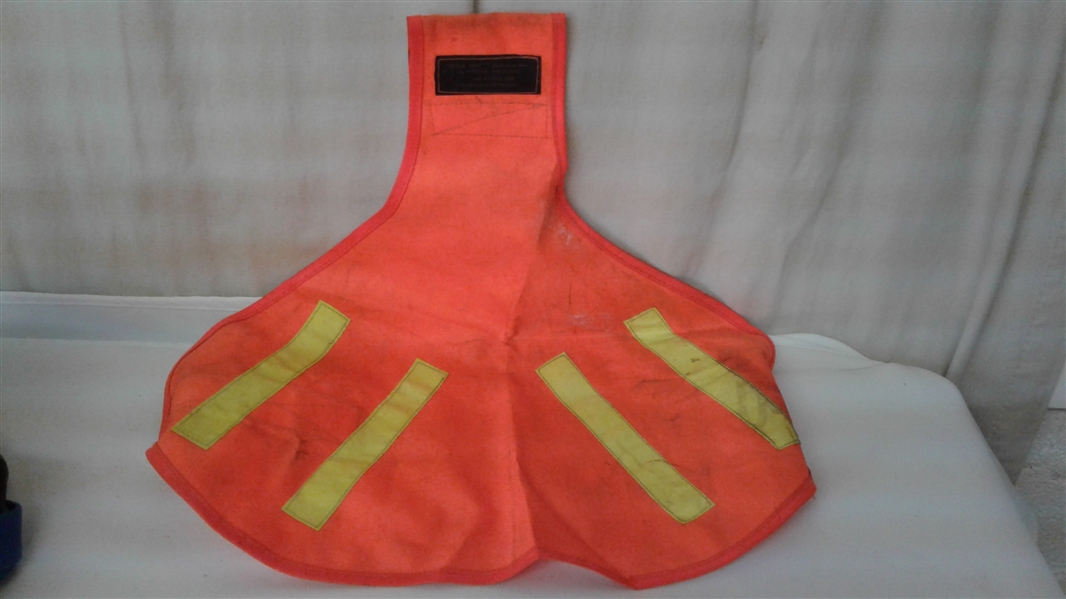 MEDIUM-LARGE DOG CARE LOT- LEASHES, SHOCK COLLAR, COLLARS, SAFETY VESTS, DOGGLES, AND MORE