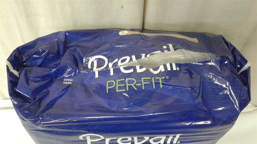 PREVAIL PER-FIT XL ADULT UNDERWEAR 15 PACK MAXIMUM PLUS ABSORBENCY UNISEX