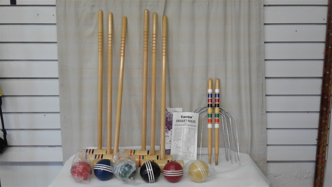 FORSTER CROQUET SET