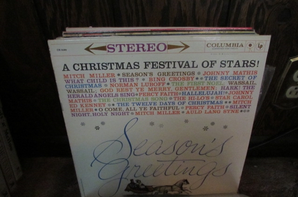 VINYL RECORDS - MISC SETS AND CHRISTMAS ALBUMS