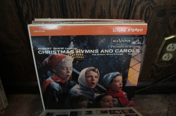 VINYL RECORDS - MISC SETS AND CHRISTMAS ALBUMS