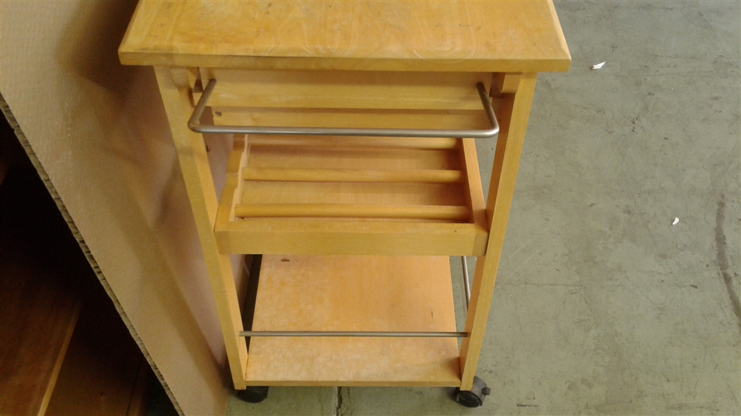 ROLLING MULTI PURPOSE KITCHEN CART