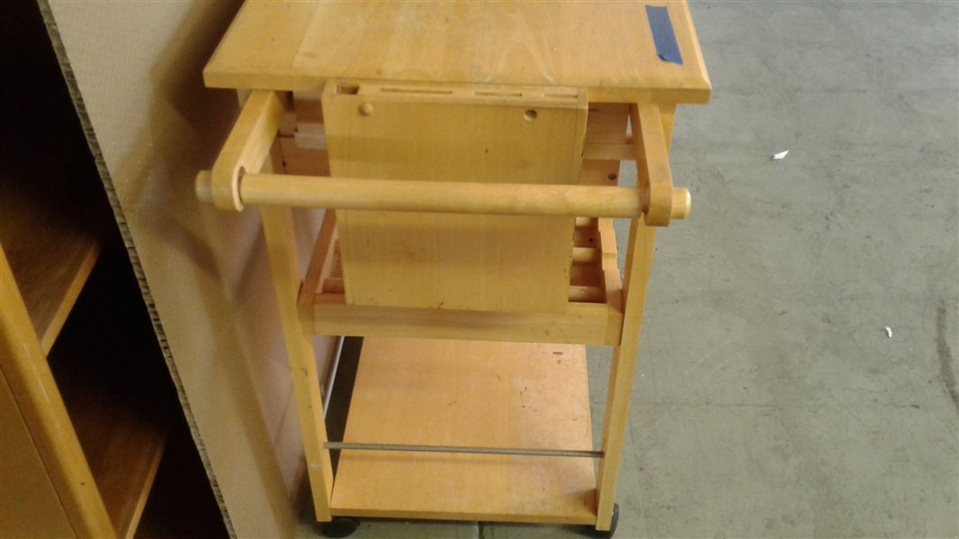 ROLLING MULTI PURPOSE KITCHEN CART