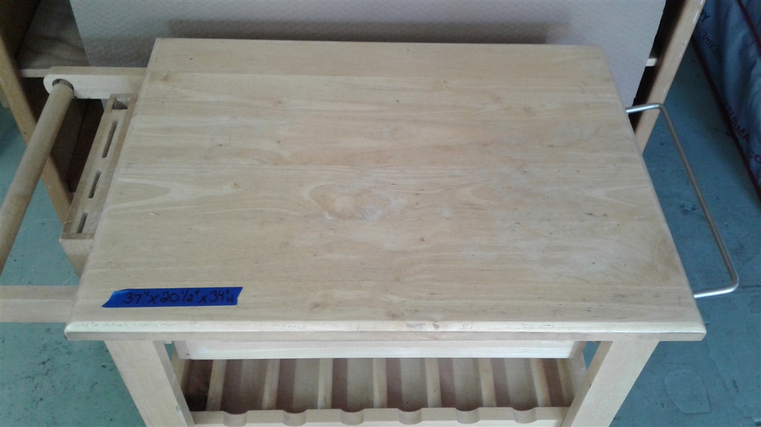 ROLLING MULTI PURPOSE KITCHEN CART