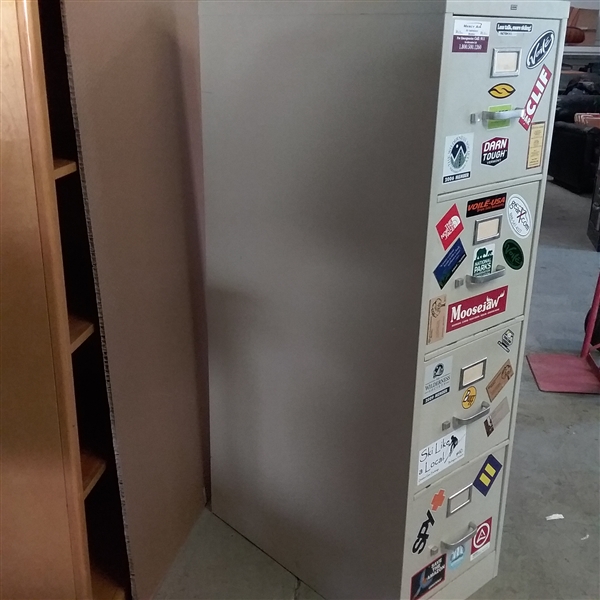 HON 4 DRAWER METAL FILING CABINET 
