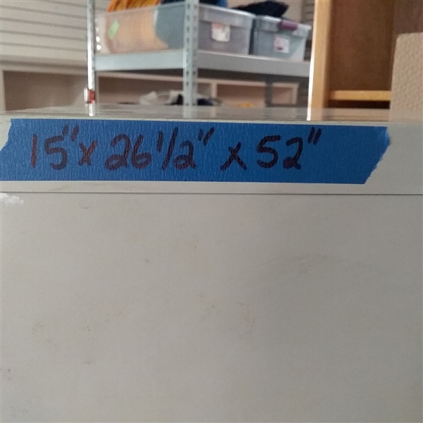 HON 4 DRAWER METAL FILING CABINET 
