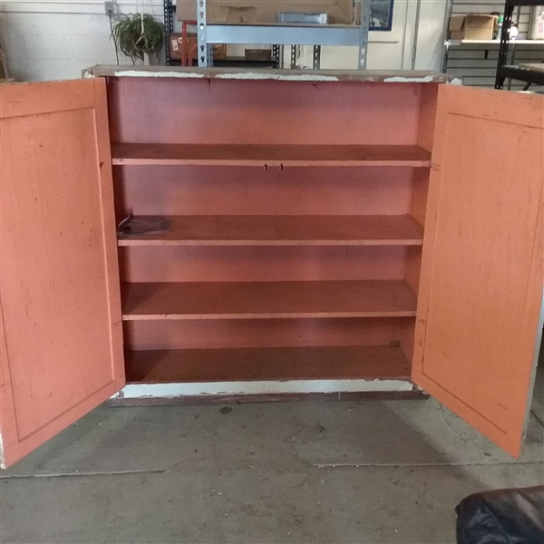 WOOD CABINET