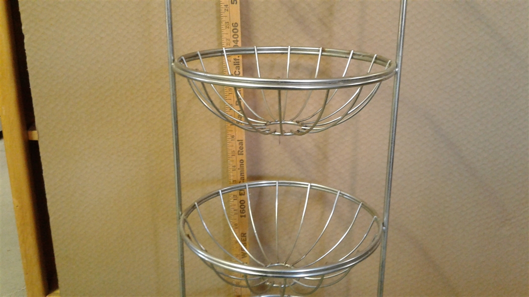 FRUIT & VEGETABLE BASKET STAND