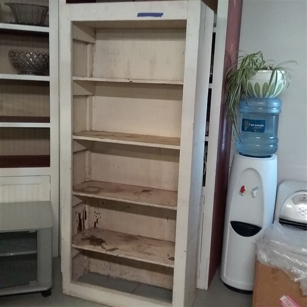 TALL WOOD CABINET