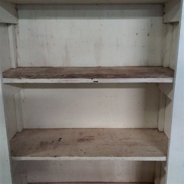 TALL WOOD CABINET