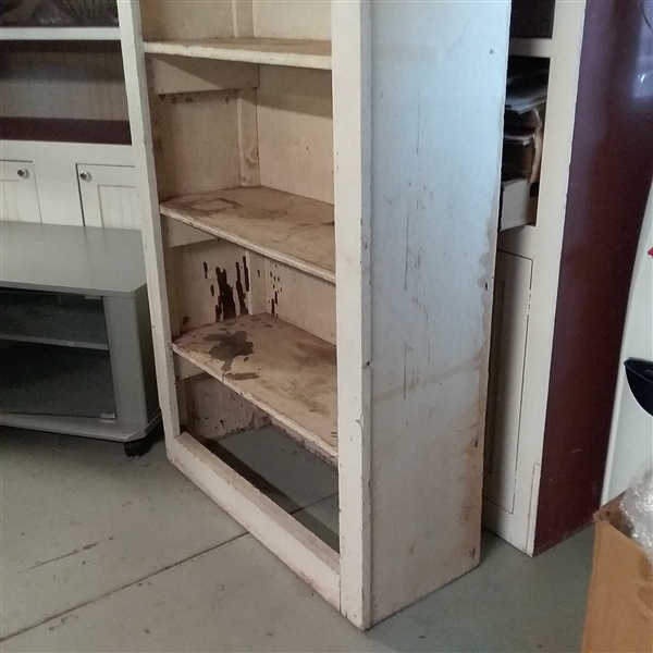 TALL WOOD CABINET