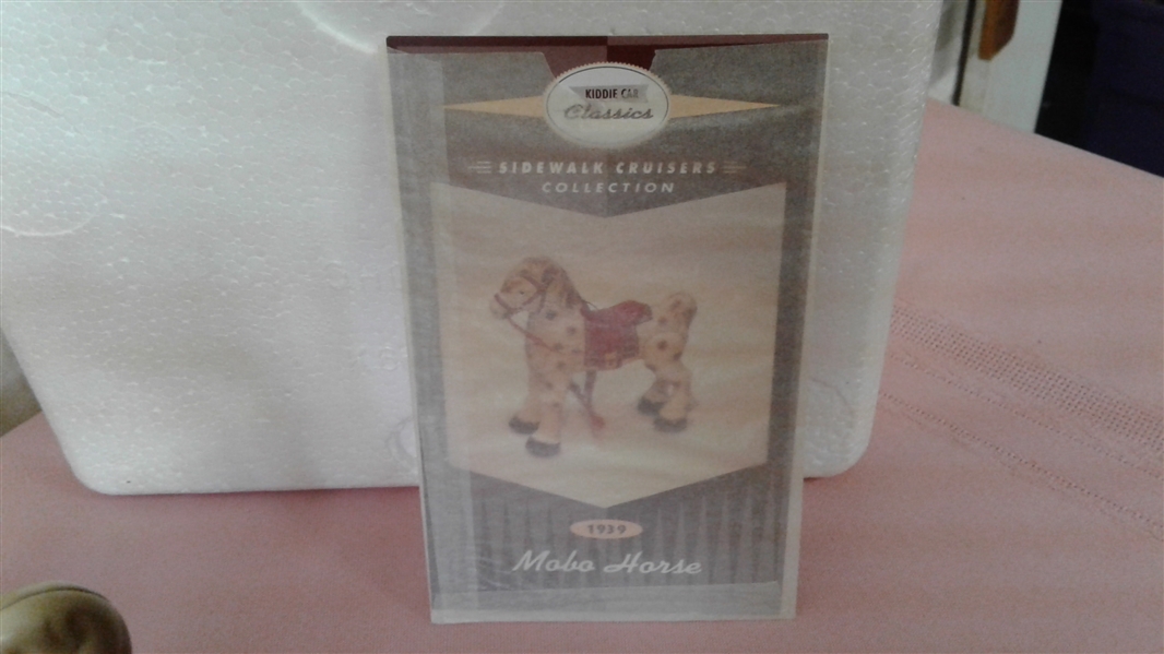 VINTAGE HALLMARK KIDDIE CAR CLASSICS 1939 MOBO HORSE