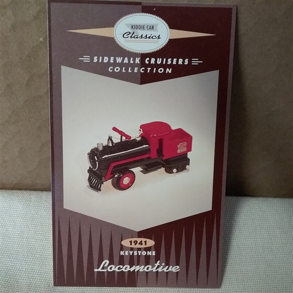 VINTAGE HALLMARK KIDDIE CAR CLASSICS 1941 KEYSTONE LOCOMOTIVE 