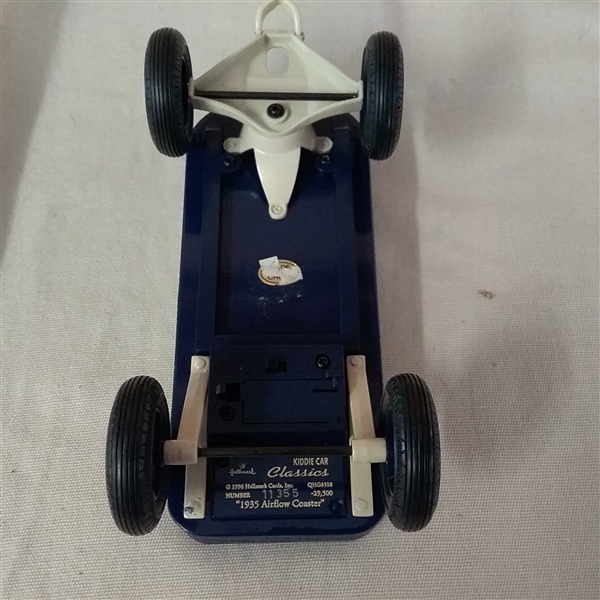 VINTAGE HALLMARK KIDDIE CAR CLASSICS 1935 AMERICAN AIRFLOW COASTER