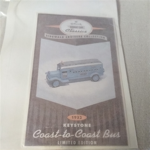 VINTAGE HALLMARK KIDDIE CAR CLASSICS 1932 KEYSTONE