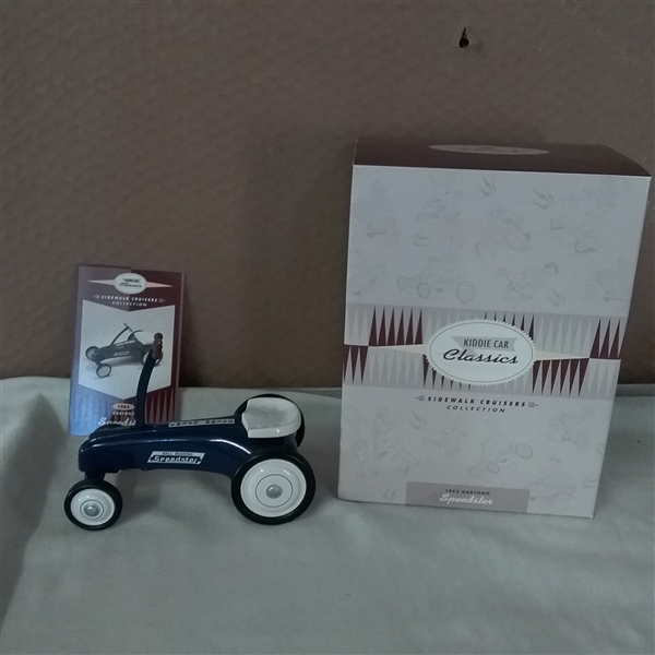 VINTAGE HALLMARK KIDDIE CAR CLASSICS 1963 GARTON SPEEDSTER