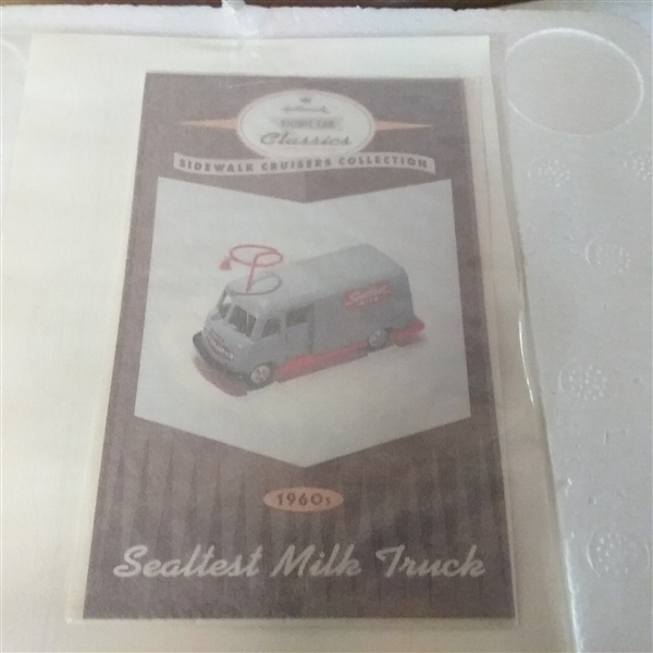 VINTAGE HALLMARK KIDDIE CAR CLASSICS 1960'S MILK TRUCK