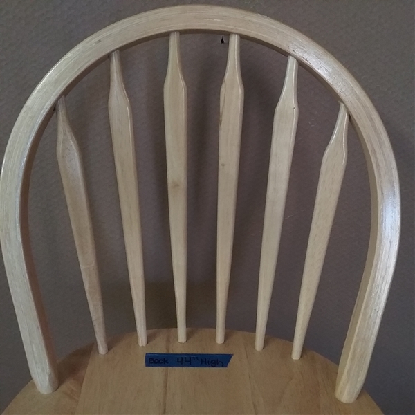 WOOD BAR STOOL