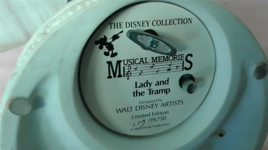 LADY AND THE TRAMP MUSIC BOX