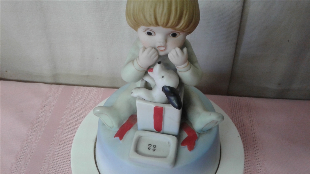 PRECIOUS MOMENTS AND 2 OTHER CHILDREN MUSIC BOXES