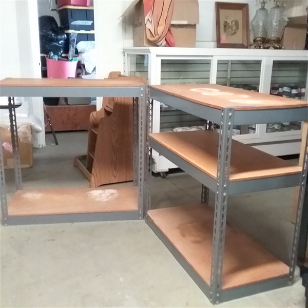 INDUSTRIAL STYLE SHELVING