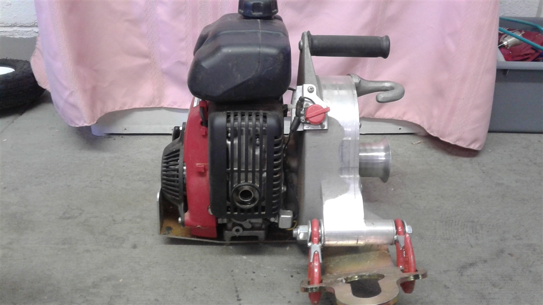 HONDA GAS POWERED PULLING WINCH PORTABLE WINCH CO