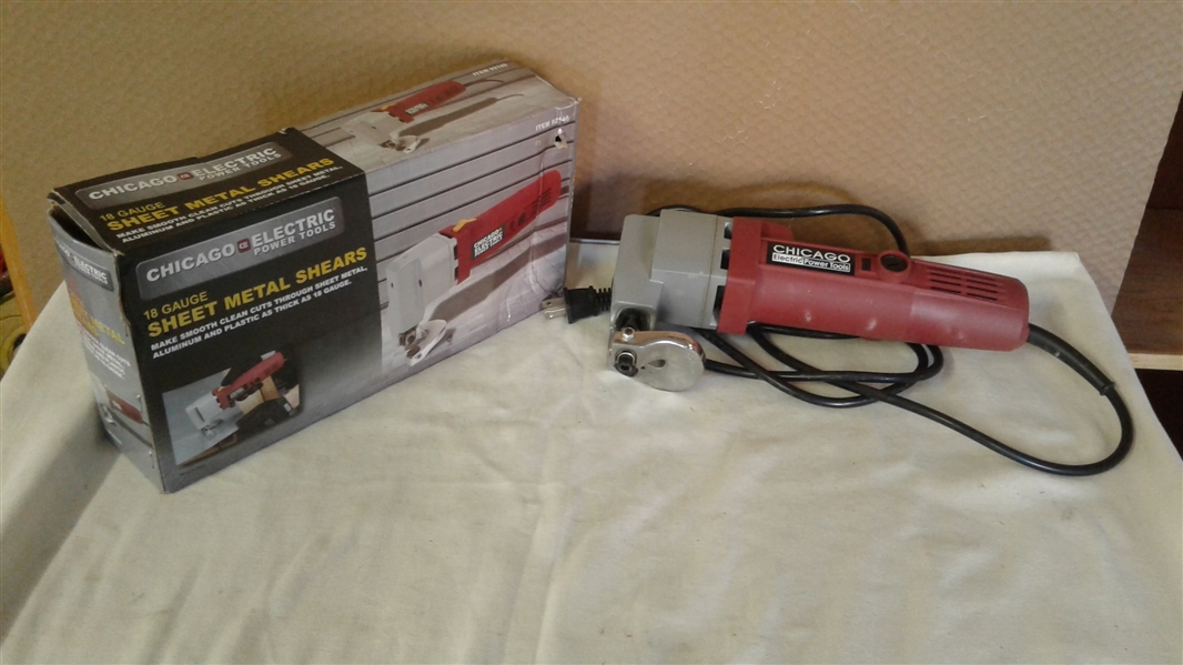 18 GAUGE SHEET METAL SHEERS