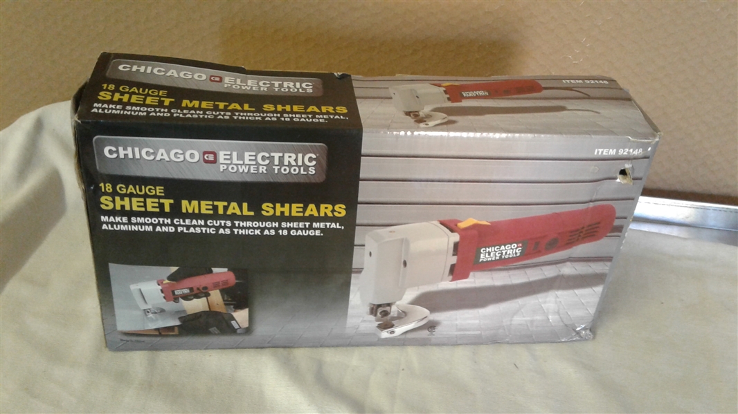 18 GAUGE SHEET METAL SHEERS