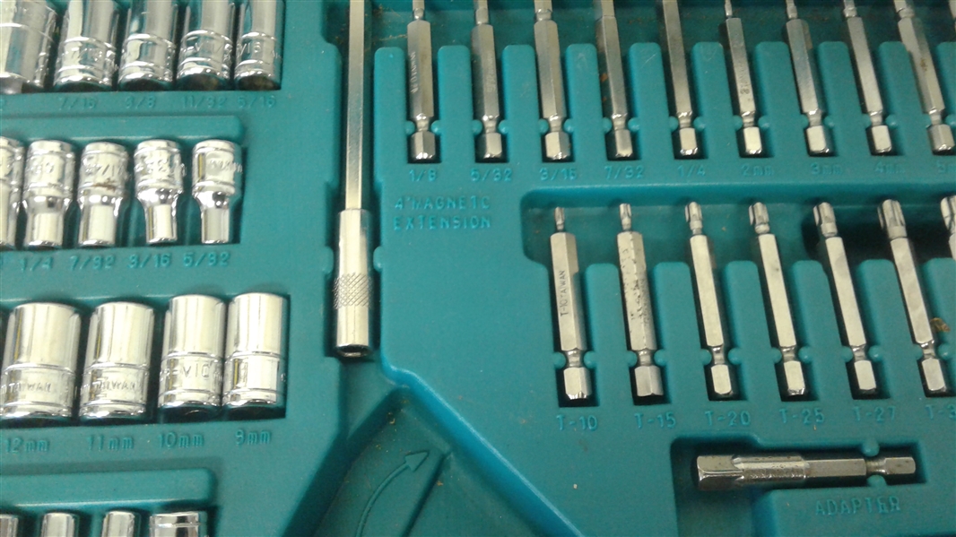 ALLIED 58 PC RATCHET TYPE DRIVER POWER BIT SET