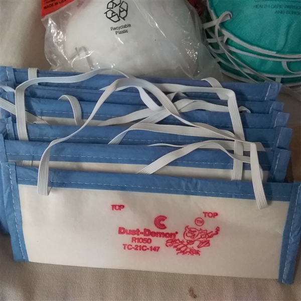 RESPIRATORS, MASKS, EAR PLUGS, SAFETY GOGGLES & MORE