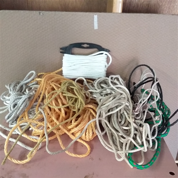 LARGE ROPE AND TAPE ASSORTMENT