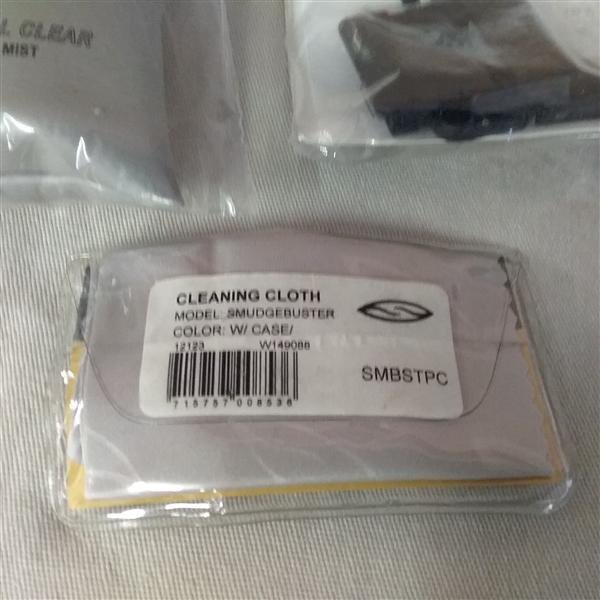 SMITH SKI HELMET, GOGGLES, REPLACEMENT LENS & CLEANERS