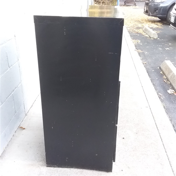 FILE CABINET WITH SIDE CLOSET